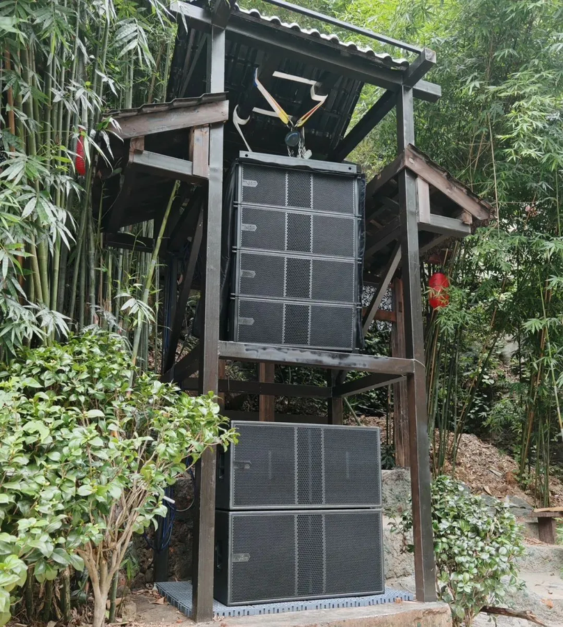 Three Gorges Homestead National 5A Scenic Area Upgrades Audio Experience with the Introduction of TASSO Audio's Double 12 Large Line Array System — photograph 3